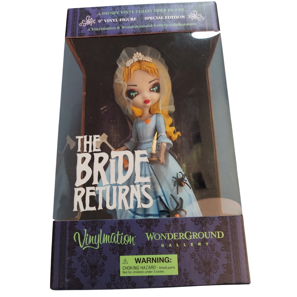 Disney Vinylmation WonderGround The Bride Returns Haunted Mansion 9" Figure